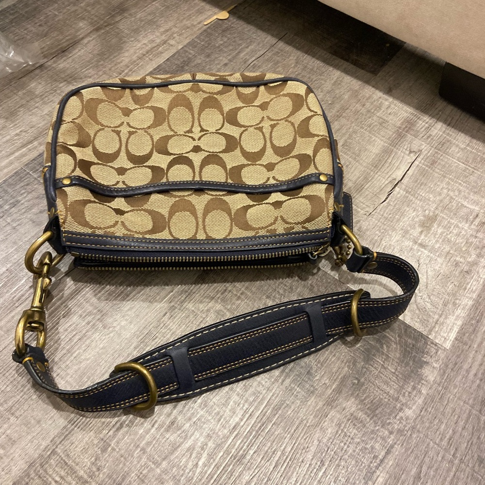 Stylish Tan and Black Women's Bag